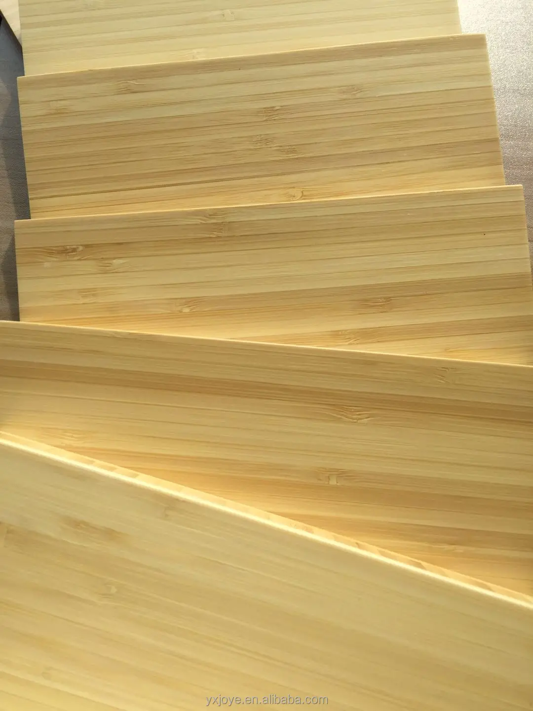 Natural Color Flat Grain Bamboo Plywood with UV coating