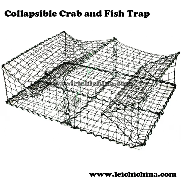 Collapsible Crab and Fish Trap fishing basket