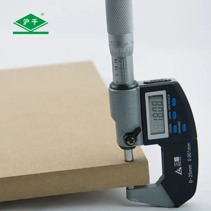 
1220*2440*18 mm cheap laminated mdf board for furniture decoration wall panel construction 