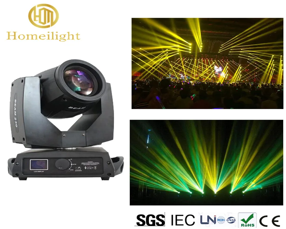  Подвижные светильники DMX 512 промывочные 230 Вт 7 R светодиодный подвижный луч светодиодная балка диско ночной