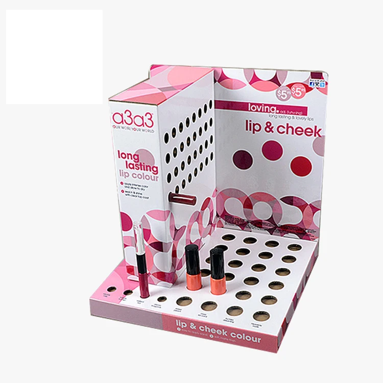 
Factory price Supermarket Showy Beauty Corrugated Display Rack 