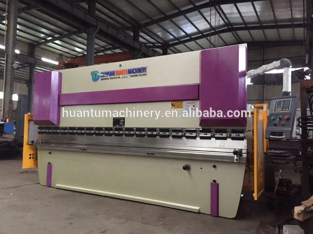 Iron Plate Bender , Metal Sheet Bending Machine , CNC Press Brake