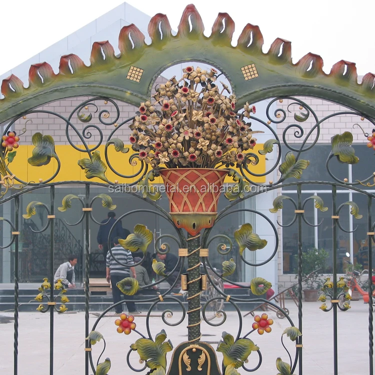 wrought iron gate design
