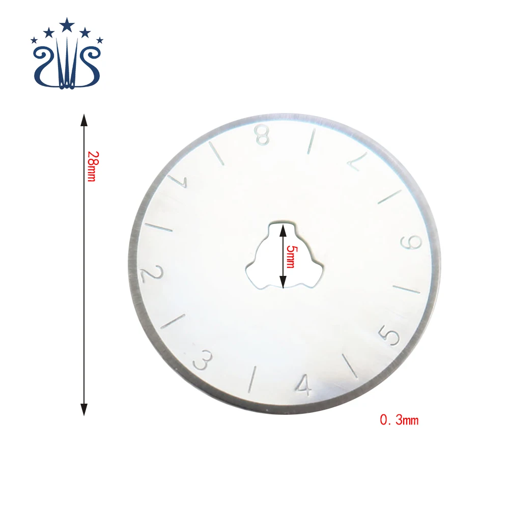 28mm Rotary Roller Round Blade Cutting Leather Tool