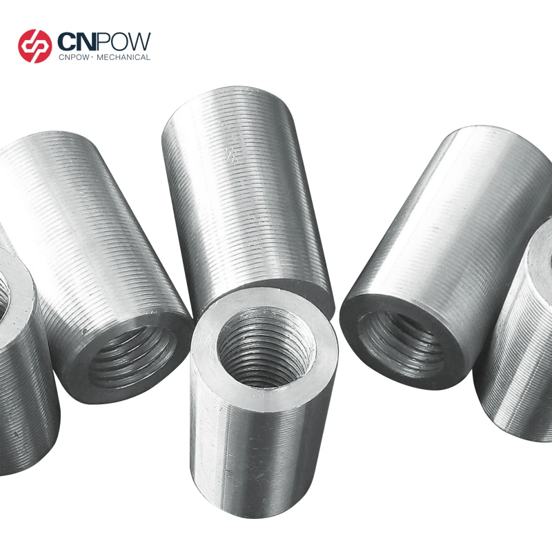 threaded rebar connector splicing coupler