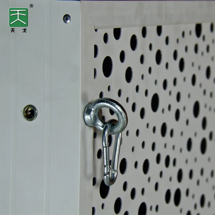 TianGe cylinder sound absorbing material absorber aluminium ceiling tiles