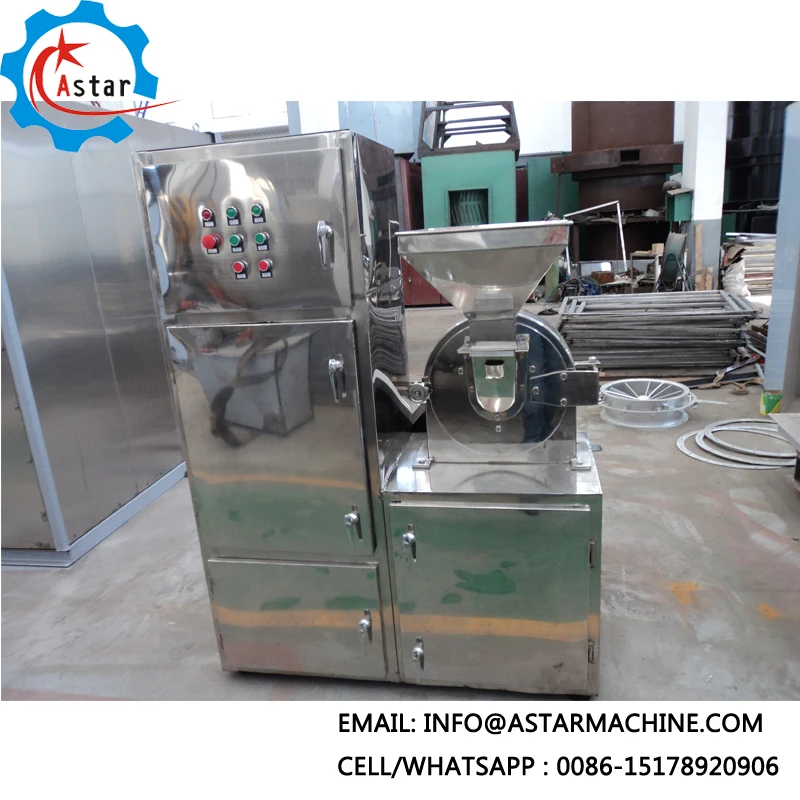With Dust Collector Herb Grinding Machine For Sale