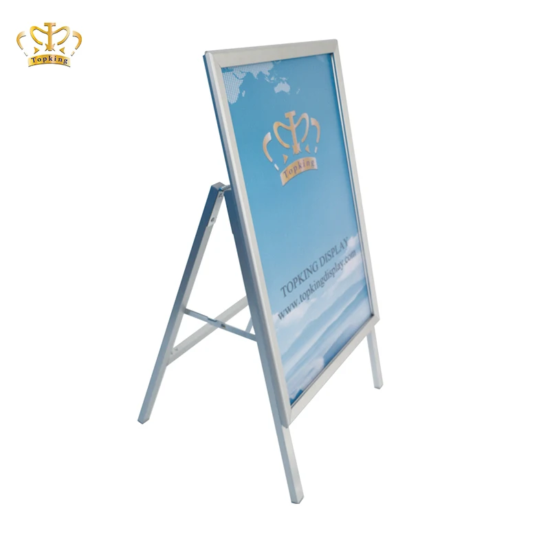 High quality fashional a shape advertising aluminum board