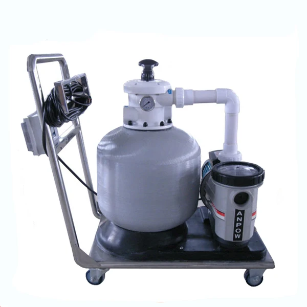 Swimming Pool Large Capacity Compact Water Sand Filter For Water Treatment Plant And Aquarium