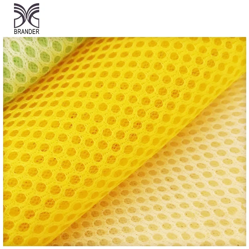 thin durable 3d sandwich mesh fabric for make seat  Stroller mat car seat cloth bag pillows  hats cushions pad   sneaker