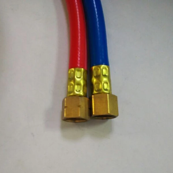 Корея Технология ПВХ ID 9 мм двойной сварочный шланг для газовой пайки/сварочной горелки