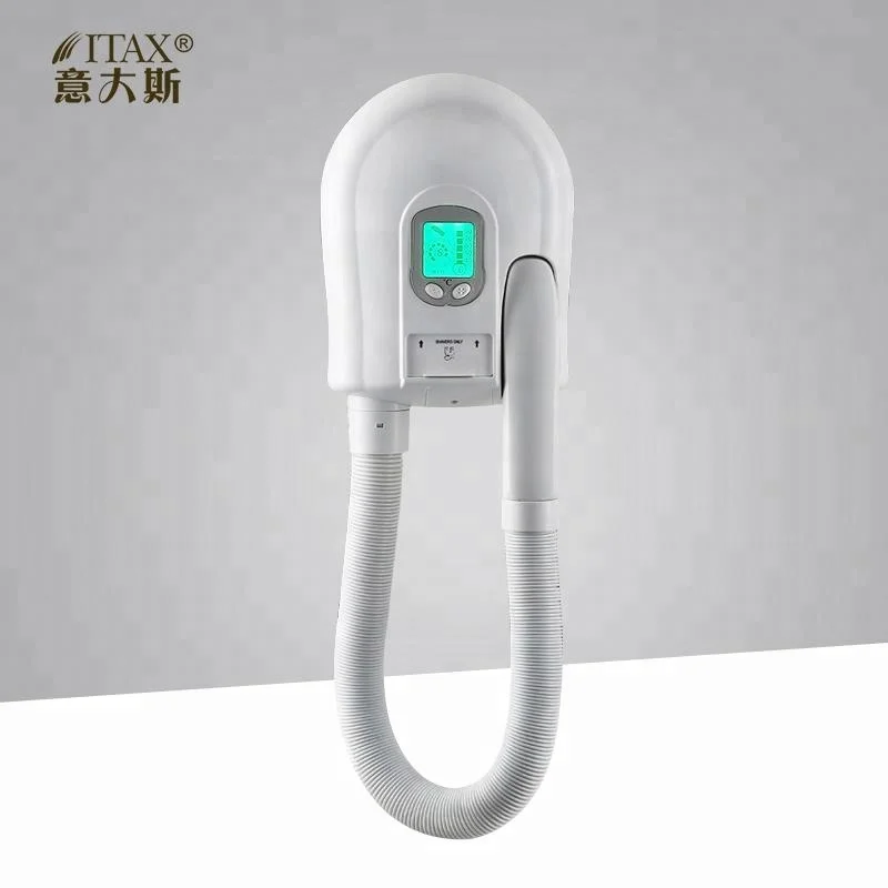 Wall mounted Automatic Skin Dryer Large Power Blower Negative Professional Hair Dryer With LCD Display