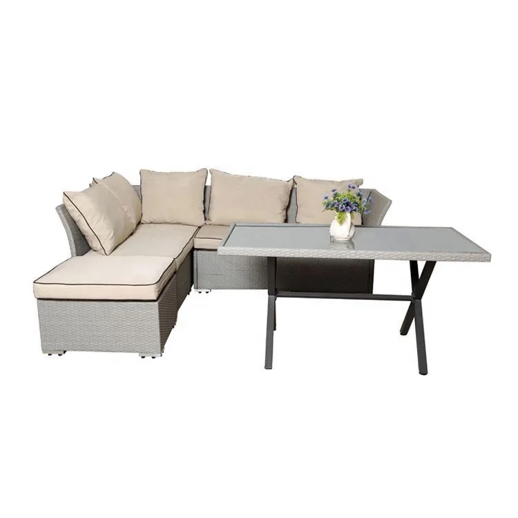 Yinzhou Living Wholesale Wicker Rattan Garden Furniture Sofa Rattan Furniture