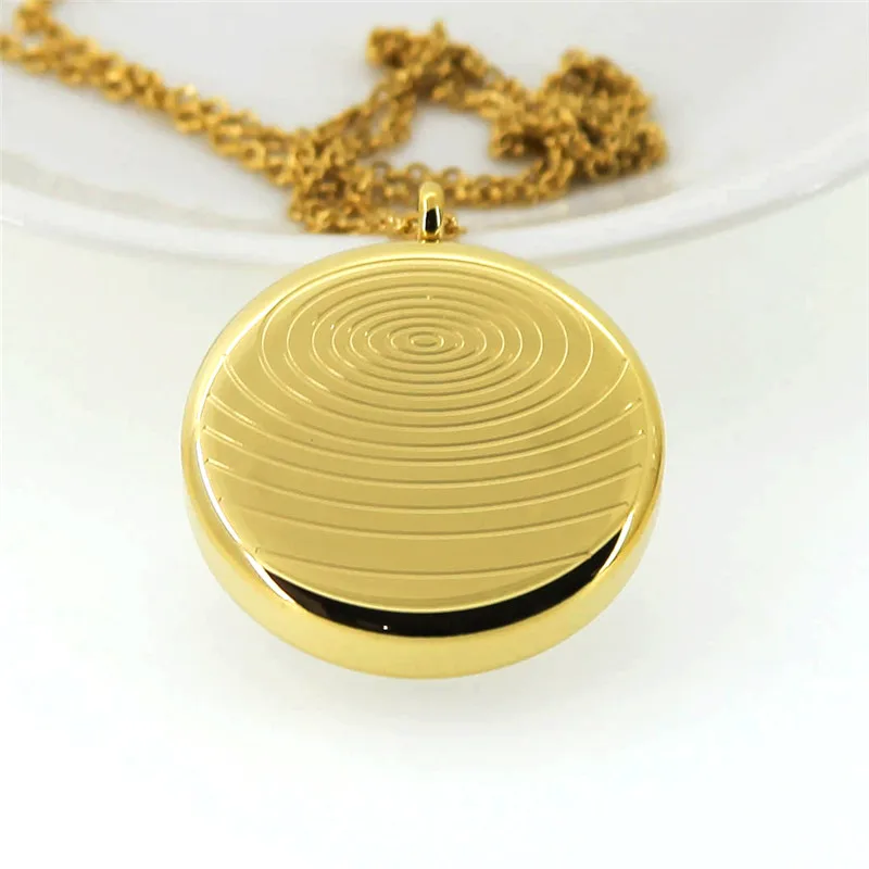 stainless steel 5 in 1 quantum pendant japanese technology energy ion pendant