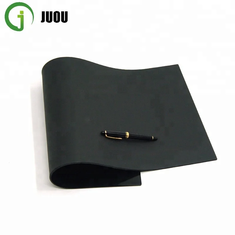 High Quality 720g Eco-Friendly Rectangle Silicone Rubber Hot Pads Soft Easy-to-Use PC Table Mats Home New PVC PE Food