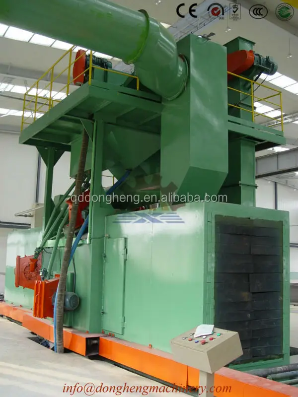 CE стальная пластина дробеструйной машина для хорошей продажи от DH группа с высоким качеством и конкурентоспособной ценой