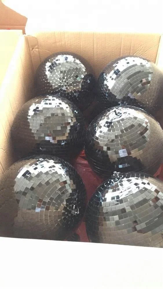 30 cm Black disco ball for hanging decoration