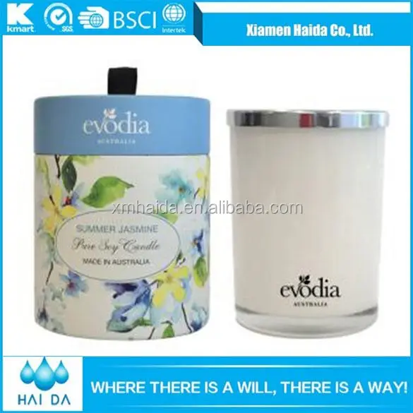 Christmas Gift Home Decoration 100% soy wax scented candle manufacturers