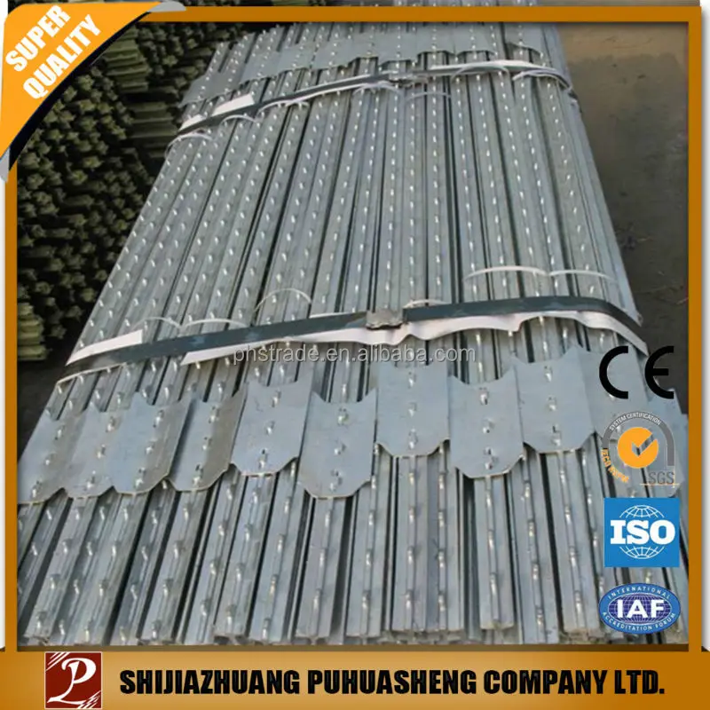 Hot dipped galvanized T post