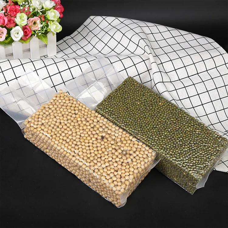 polysmarts 2019 China Manufacturer Back Seal Transparent Plastic Bag