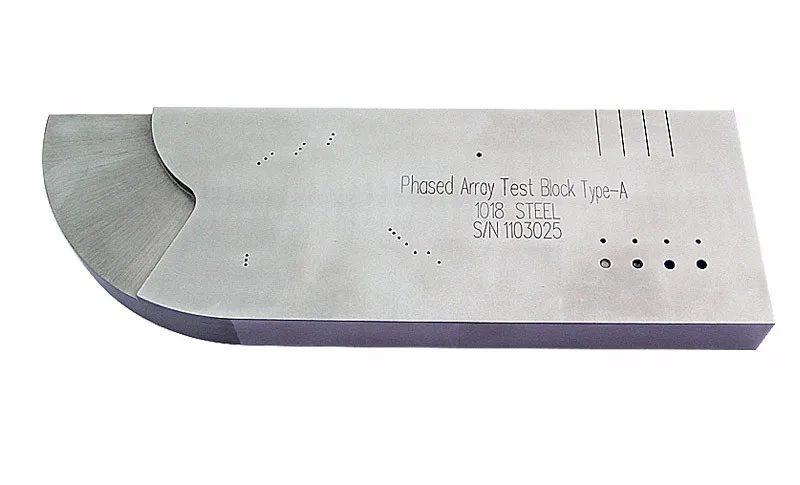 IIW-Type 2 Ultrasonic Testing Calibration Blocks NDT UT Block for Gauge Calibration