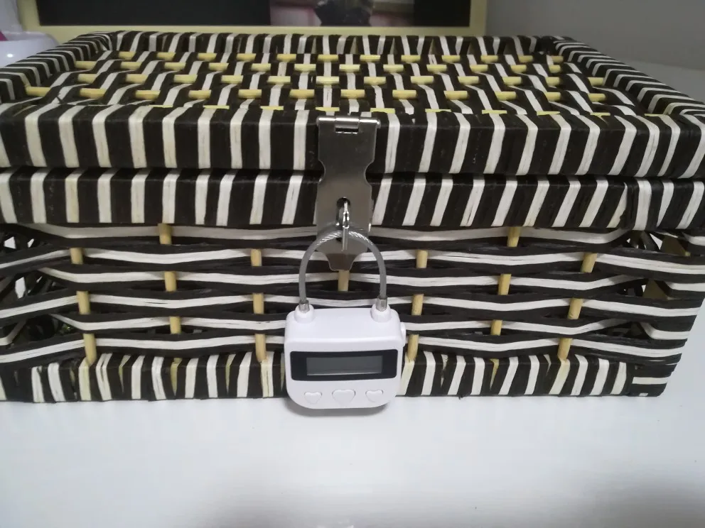 electronic cable time lock/timer lock/timing lock