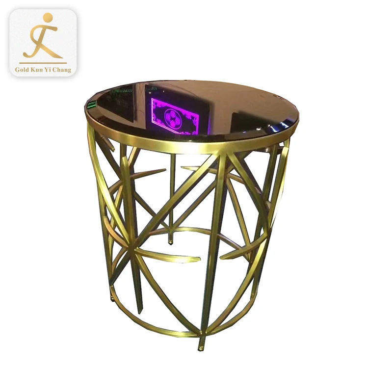 satin metal office waiting room furniture inox table leg round steel restaurant fiberglass table legs