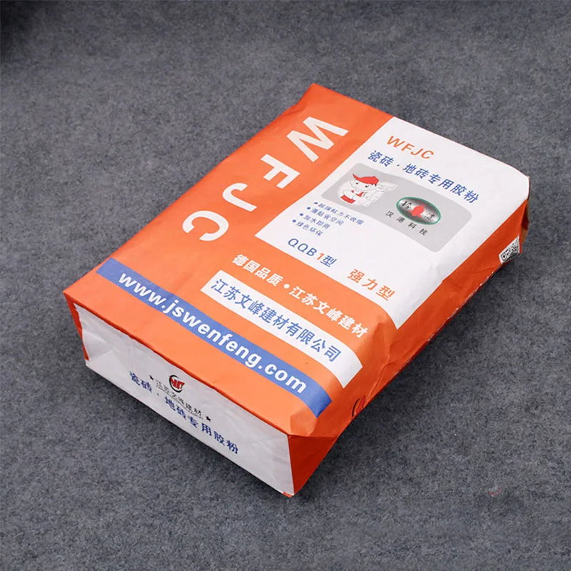 
Kraft paper pe woven compound valve bag for cement 