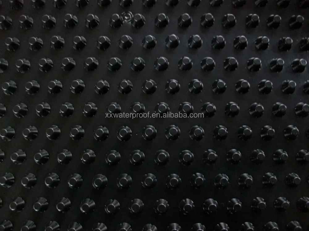 Dimple waterproof drainage board drainage mat HDPE drainage board