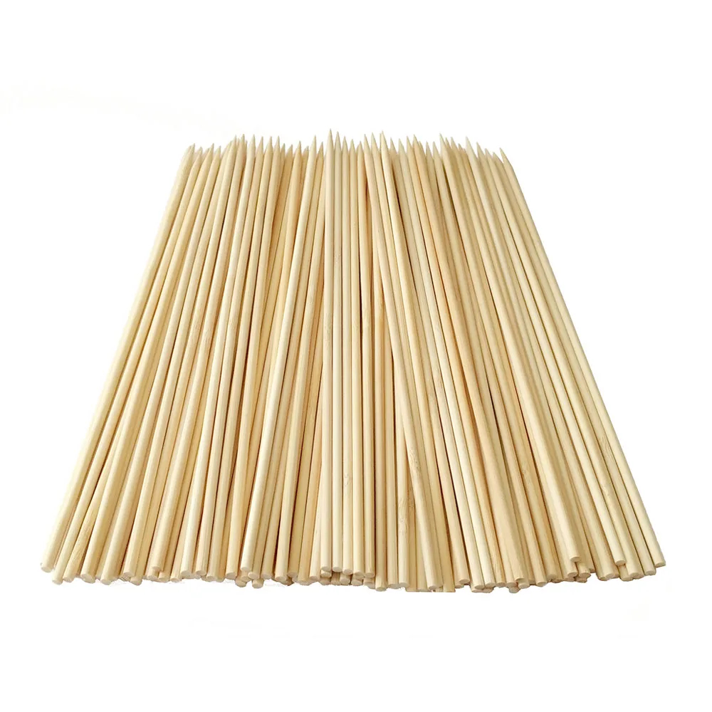 Wholesale Custom Made Round Bamboo Sticks With 2mm 2.5mm 3mm 4mm 5mm 6mm Diameter
