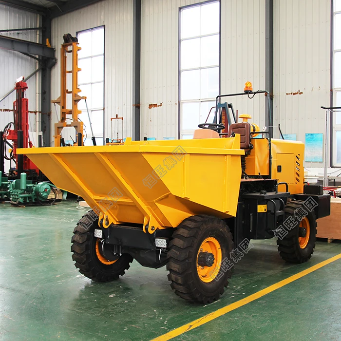 Мини-самосвал грузоподъемностью 3000 кг колесный погрузчик гидравлический