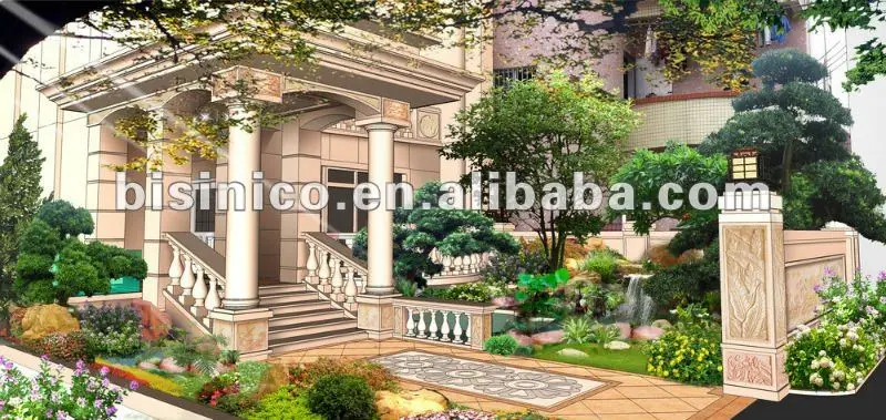 3D exterior design,3D landscape design,3D rendering,3D decorating design