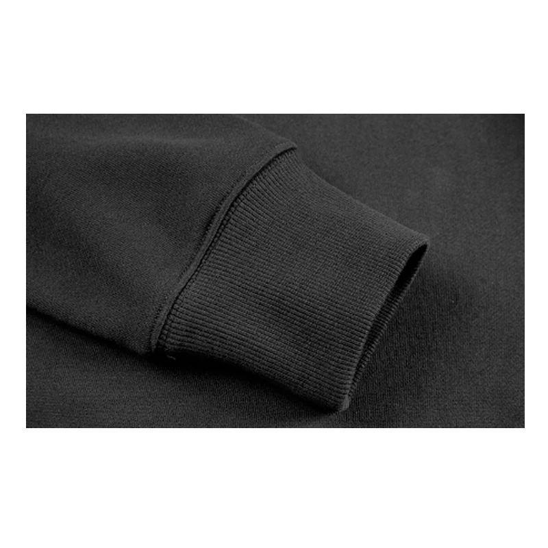 
Custom Print Online Shop Oversized Gym Korean Brand All Thin Black Mens Black Strings Hoodie 