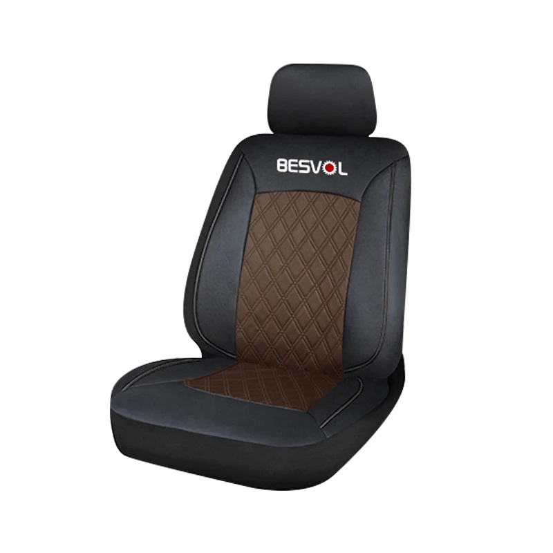 
Free Sample Universal Fit PVC Leather Car Seat Covers 