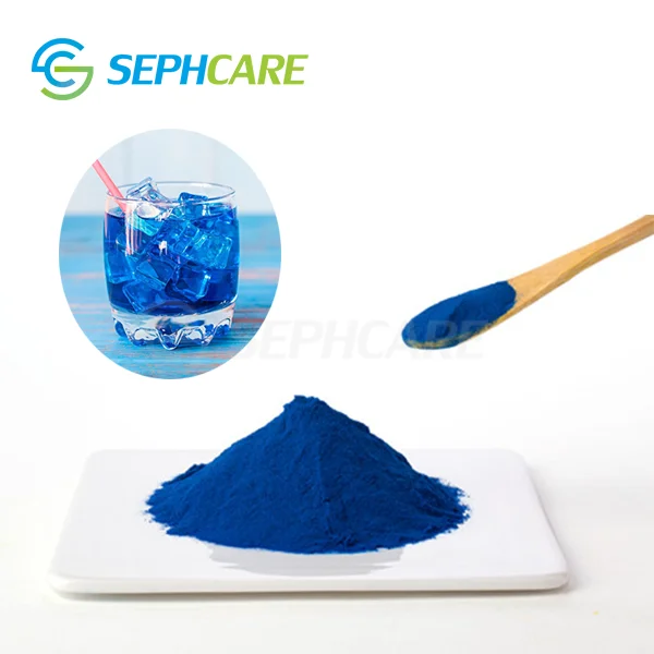 Натуральный органический порошок экстракта Индиго натурального цвета по лучшей цене Sephcare