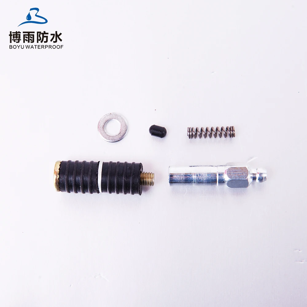 epoxy resin Injection packers Steel Aluminum A8 13x80mm grouting Injection Packer waterproof