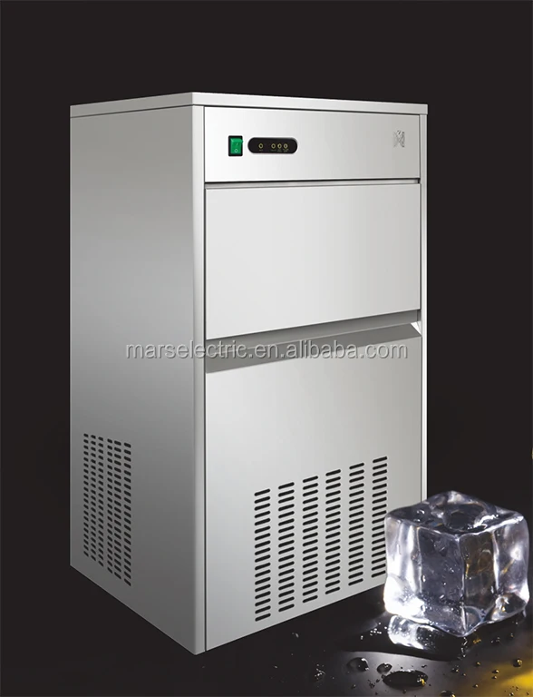 IM-100AS MARS brand 100kg square cube ice maker/Iice machine designed for kitchen drawer