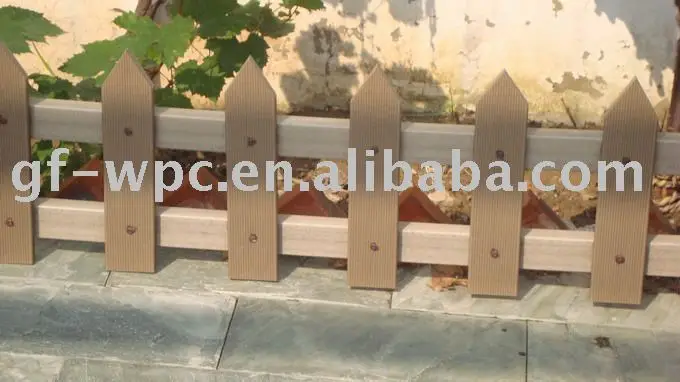 wpc railing outdoor wood plastic composite decking handrail