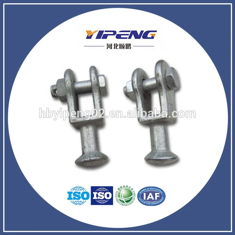 Tongue Clevis/ U type Clevis / pole line hardware Over Head Line Accessories
