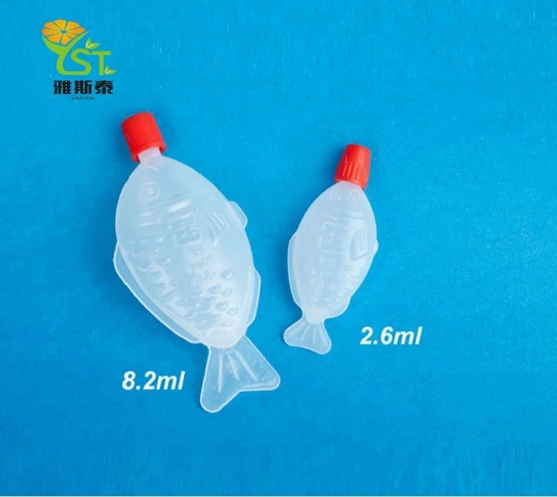 2.6ml Fish Shaped Soy Sauce Bottle for Suhi Packing