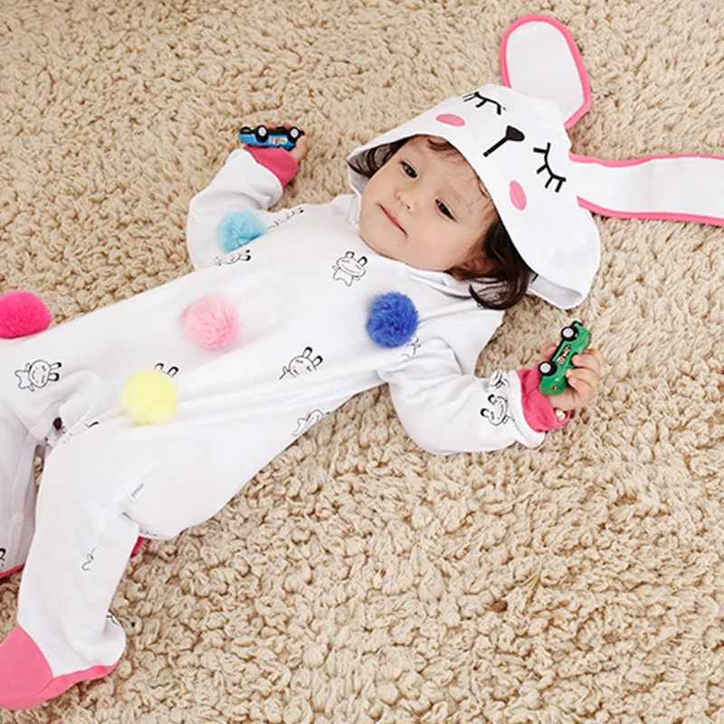 Jumpsuit Knitted Baby Apparel Infant Clothes Romper Kids Baby Grow Newborn Full Baby Girls Long Sleeves 100% Cotton Support