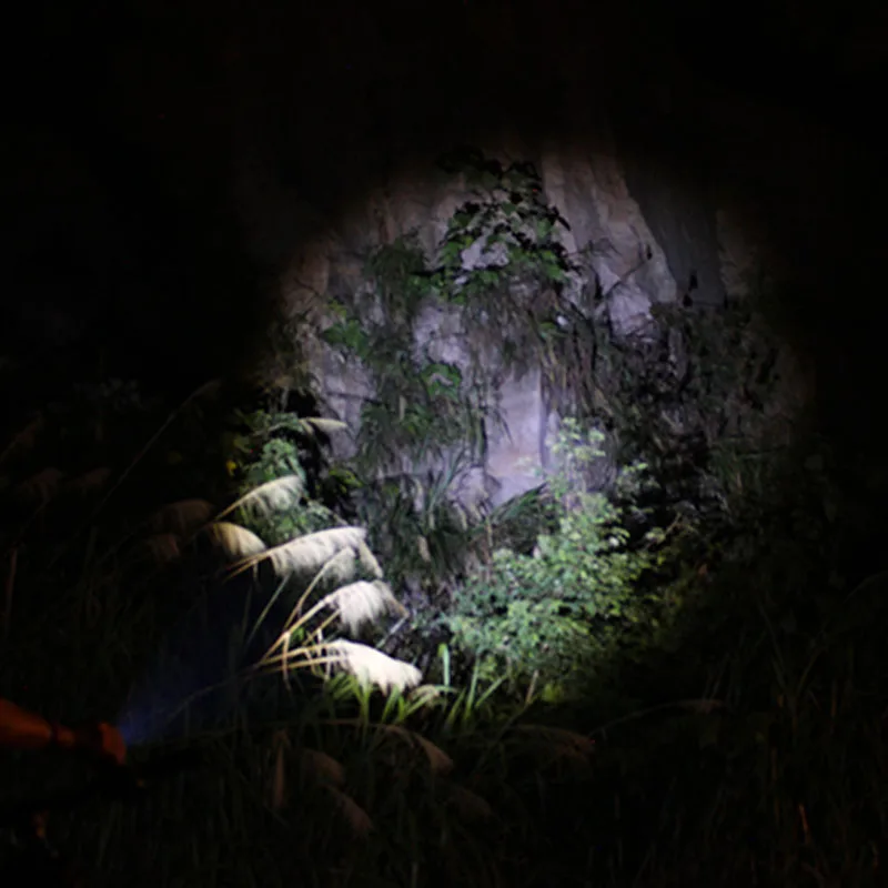 T9618 Flat head 18650 rechargeable tactical flashlight lanterna de led