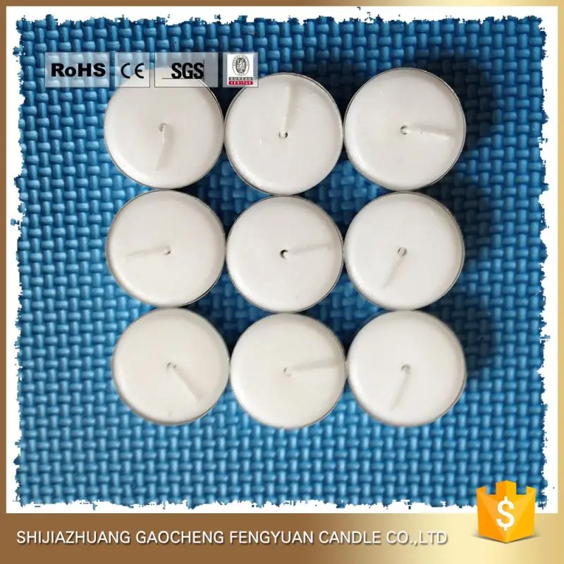 good reputation paraffin wax slow burning float tea light candles 4hrs & 6hrs & 8hrs