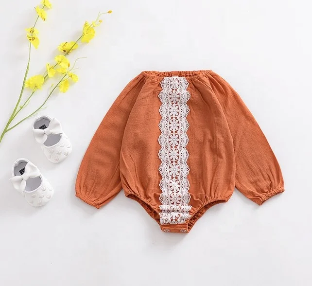Детский льняной комбинезон без рукавов с оборками