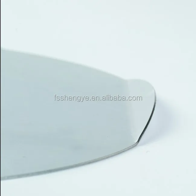 barbeque pizza stone with aluminum plate in round or rectangular shape