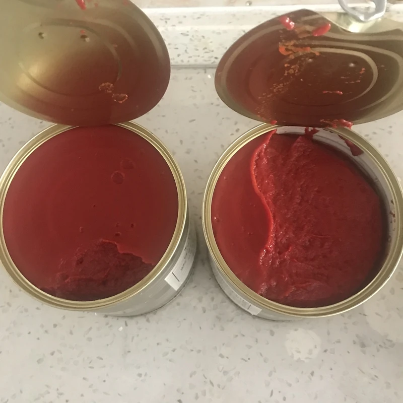 Best selling tomato paste 36/38 brix 70g 850g 4500g