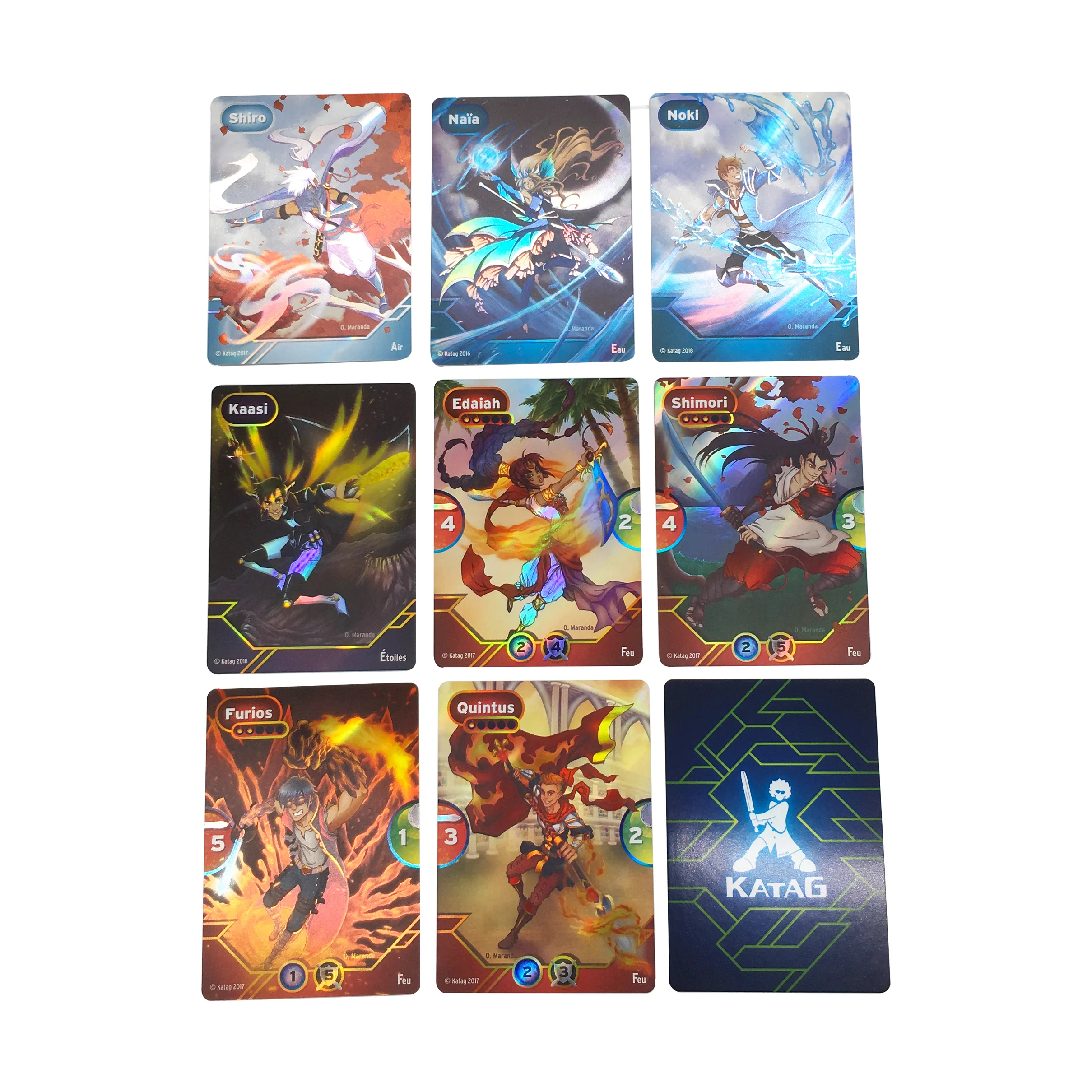 custom booster pack flow pack plastic trading cards