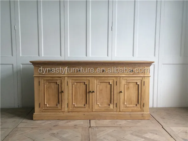french rustic reclaimed wood furniture sideboard
