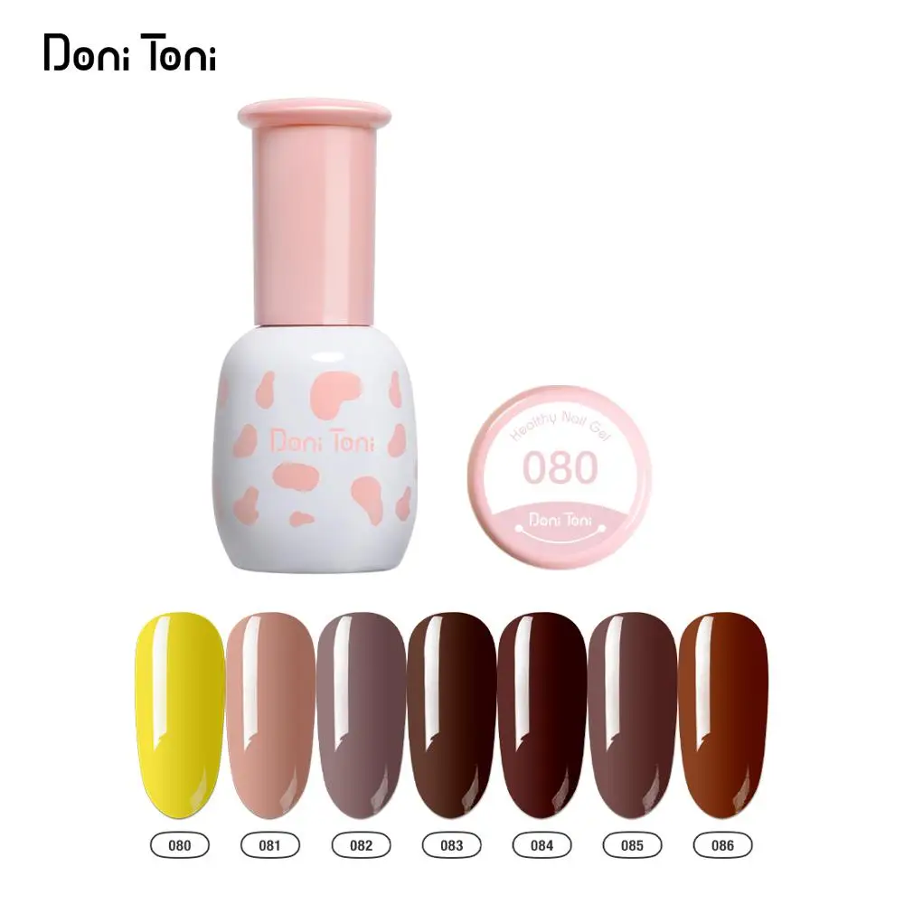 Doni Toni  Glitter Nail Polish OEM Private Label 120-Pieces Nails Polish Colour UV Gel
