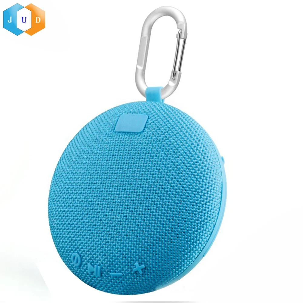 
2019 JD Fabric Waterproof Wireless Speaker Wireless Outdoor Mini Wireless Portable Speaker Private Logo Fashion Fabric Speaker 